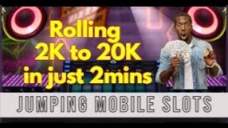 How to WIN 20K IN SLOTS with just 2 MINS? | Jumping Slot | muda88.net