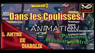 Borderlands 3 - Dans les Coulisse : Animation 07 : Pub armes Maliwan neutre