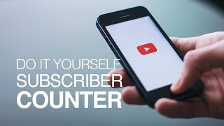 Youtube Subscriber Counter Live - Arduino ESP8266