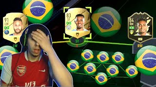 Using a FULL BRAZILIAN Team In FUTCHAMPS