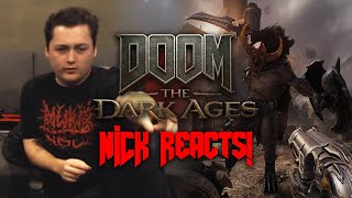 Skeptical... BUT HYPED!!! NICK REACTS: DOOM The Dark Ages - Direct Showcase!