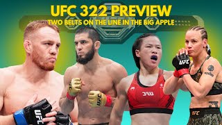 UFC 322 Preview - Blockbuster card in New York City!