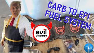 Complete Project Car Fuel System Rebuild w/ Evil Energy Fittings. LS Swap F100 project.