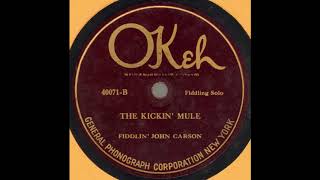 Fiddlin' John Carson-The Kickin' Mule