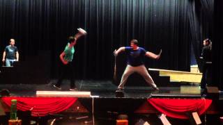 Practice Sword Fighting Peter Pan