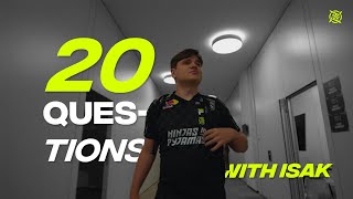 20 Questions with Isak | ESL Pro League 2024