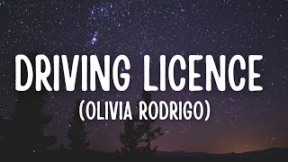 Olivia Rodrigo - drivers license (Lyrics)