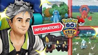 TOUT SAVOIR sur le Pokémon GO FEST 2025 !