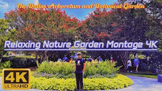 Relaxing Nature Garden Montage 4K