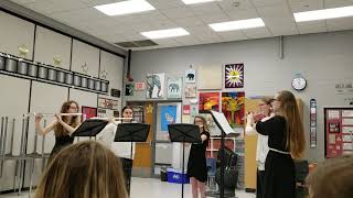 Flute Quintet, 3 movements of Quintet by Scarlatti
