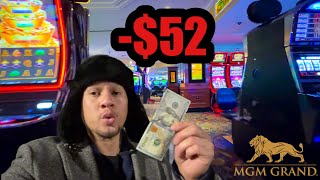 i made a $52 mistake at Empire City Casino in Yonkers NY (MGM Grand)