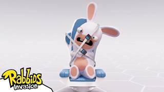 DIZZY RABBID 😵‍💫 🤣 | RABBIDS INVASION | Funny Shorts | Kids Cartoons