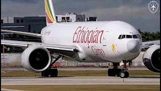 🔴 MIA AIRPORT LIVE | CLOSE UP ACTION AND CARGO HEAVEN | B747, A380, B777