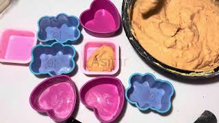 🥣making #bts compilation #crunchycrumbles #oddlysatisfying #relax #asmr #gymchalk 