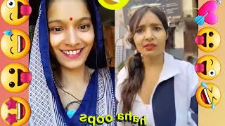 🤣 Baby Ne Mauj Kardi 🤩😛 | wait for end // funny girls reaction// indian girls funny mems // #parul