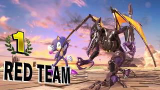 Ridley and Sonic Team Battle – How to Deal With Ganondorf (1/1/2019) – Super Smash Bros. Ultimate