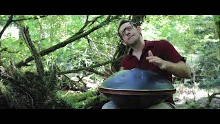 Sew Handpan - Woodpan played by Davide Friello