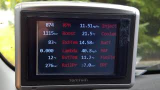 N47 diagnostics display old TomTom