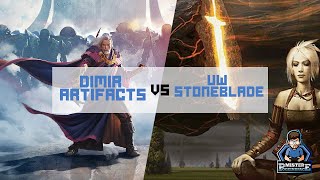 Dimir Artifacts VS UW Stoneblade | Magic The Gathering [MTG Modern Gameplay]