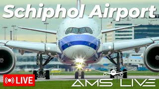 LIVE: Departures & Arrivals at Amsterdam Schiphol Airport | Oct 31, 2025