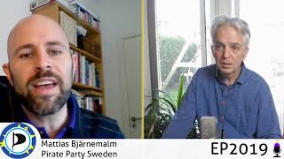 Interview met Mattias Bjärnemalm van de Piratenpartij Zweden over EP2019 (Engels)