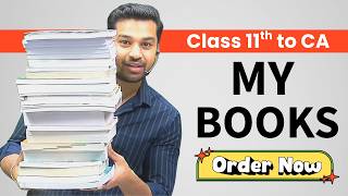 All MY BOOKS - Full Details 😍 (From 11th to CA Inter) | Best Resource for Self Study❤️CA Parag Gupta