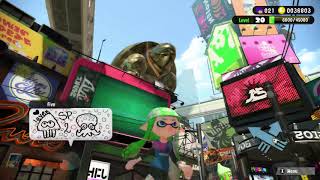 Splatoon 2 | Great Zapfish easter egg in Inkopolis square