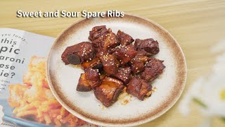 【Chinese food】 Sweet and sour pork ribs
