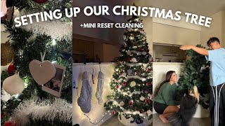 Setting up our christmas tree 🎄| VLOGMAS DAY 6