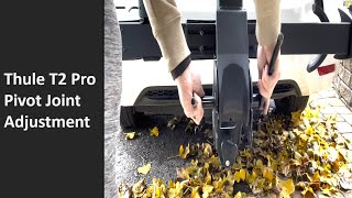 Thule T2 Pro Pivot Joint Adjustment