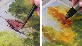 Wet into Wet Landscapes - Preview with Tom Shepherd School of Watercolour