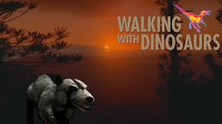 Walking with dinosaurs - Torosaurus Lock Horns