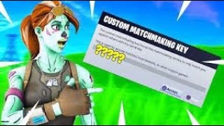 EU CUSTOM MATCHMAKING SCRIMS FORTNITE LIVE CUSTOM GAMES WITH VIEWERS