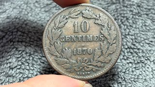 1870 Luxembourg 10 Centimes Coin • Values, Information, Mintage, History, and More