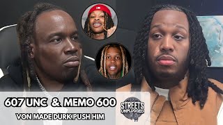 Memo 600 on Durk being Scared of King Von “ Von Made Durk Push Him” 