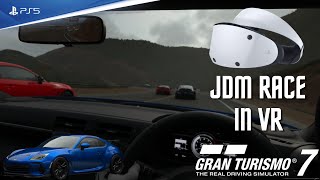 Finally we can do a proper VR race on console | GT7 in VR is so much fun