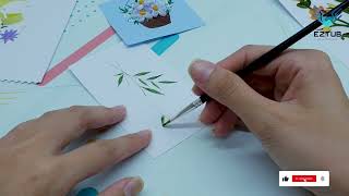 MPAP 27   Manual Paper Folding Process Coloring Royal Flower