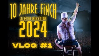 10 Jahre Finch Open Air Tourvlog #1 - (Nürnberg, Saarbrücken)