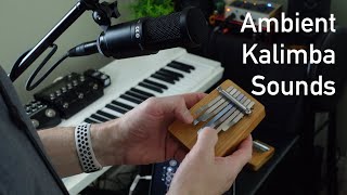 Kalimba Goes Ambient | Hokema B7 Kalimba with Other Desert Cities and Velvet Machine Effects 