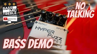 👉Legendary Boss FZ-2 Hyper Fuzz No Talking Bass Demo