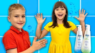 Kids Hand Washing Song | Healthy Habits | Hey Dana