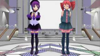 [MMD] Defoko and Teto Kasane Kappa Nitori Dance