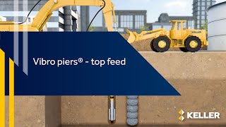 3D animation | Vibro Piers® - Top Feed | Keller