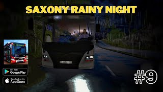 Bus Simulator 2023 - Saxony Rainy Night Gameplay Walkthrough (Android, iOS) | #jerryisgaming #9