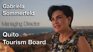 Connections Leaders TV Interview #91 Gabriela Sommerfeld, Quito Tourism Board