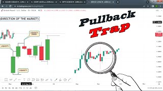 #Smc & ICT Lecture 4 | Real & Fake Pullback Valid & Invalid pullback | SMC folder | Pullback trap