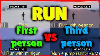 FIRST person VS THIRD person RUN - WHICH is BEST? ||| БЕГ от ПЕРВОГО и ТРЕТЬЕГО ЛИЦА - ЧТО ЛУЧШЕ?