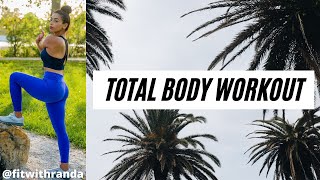 TOTAL BODY Workout I Weight & Cardio Interval Training I Burn calories I Build Strength