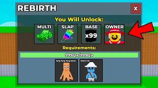 I Unlocked OWNER Rebirth in Steal A Brainrot!