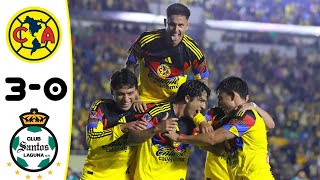 América vs Santos Resumen | Liga MX 2025
